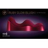 Lelo Rocks Off Ruby Glow Blush - Vibratore Punto G, 10 MOD, Ricaricabile