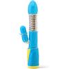 VIBRATORE RABBIT CON PULSAZIONI \ULTRAZONE MIRACLE GIRL\" - 23.5 CM"