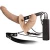 EXCELLENT POWER Strap On Doppio Vibrante Thruster 17 cm [Extra Sconto 5% per i Registrati]
