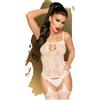 PENTHOUSE Tuta Sexy Eye of the Storm Bianco - taglia XL [Extra Sconto 5% per i Registrati]
