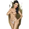 PENTHOUSE Perizoma Sexy Open Secret Rosa [Extra 5% PER I CLIENTI REGISTRATI]