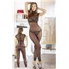 Me Valentine Lingerie CATSUIT TRASPARENTE CON SLIP E REGGISENO IN PIZZO \SYLVIE\""