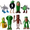 71Nmly 8PCS Tung Tung Tung Sahur Figura,Brainrot Animali Figura,for Tralalero Tralala Action Toy Figure per Adulti Italian Brainrot Figures Decorazioni Desktop per Gli Amanti Del Gioco Giocattoli