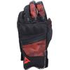 DAINESE - Fulmine D-Dry® Gloves, Guanti Moto Invernali, Protezioni sulle Nocche, Guanti con Imbottitutura Termica, Touchscreen, Man, Nero/Nero/Rosso, M