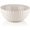 Guzzini - Tiffany, Contenitore in Plastica Riciclata, Ciotola L - Bianco Latte, Ø 25 x h11 cm | 3000 cc - 213825156