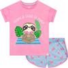 Harry Bear Corto Pigiama per Ragazze Accidia Rosa 11-12 Anni