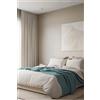 Farfallarossa Premium - Copritutto Multiuso Per Letto,Divano Azzurro / 180x280cm(Singolo)