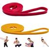 TONZACK Bande Fitness TONZACK Bande di Resistenza con 2 Livelli Band di Allenamento per Allenamento della Forza per Fitness, Costruzione Muscolare, Yoga, Pilates Giallo/8-15 Libbre Rosso/15-35 Libbre