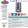 TECHNOMAX CASSAFORTE TECHNOMAX DI ALTA SICUREZZA - PROFESSIONAL BANK PRO5151KK 151Hx68Lx68P