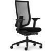 Sedus, Se:do PRO Light 2, sedia da ufficio ergonomica, membrana a rete, nero, regolabile in altezza