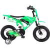 Schiano Motorbike 12 Pollici Bicicletta Bambini Verde