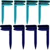SusggO 8 clip per teli mare - mollette per teli mare - mollette mollette - mollette telo mare coperta picnic per fissare sabbia - accessori per spiaggia, spiaggia, campeggio (celeste)