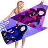 IFHDO Desscendantts Teli Mare, Descenddantts Telo Mare Microfibra, Asciugamano Stampa Anime Descendants Assorbente Ultra Assorbente Perfetto per Lo Sport Viaggi, Campeggio Palestra 70 * 150cm