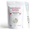 Natural Curly et Beauty Argilla bianca kaolinite con pennello applicatore per maschera in silicone - Visage, Corpi e capelli