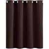GAIFNAG Tende Oscuranti Termiche Morbide 80 x 200 cm Termiche Isolanti, Tende Coprente e Moderne Tenda Camera da Letto Moderna per Matrimoni, Ristorante, Marrone