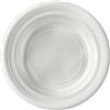 Generico 20/25/100/200 Piatti FONDI di plastica RIUTILIZZABILI da 21cm piatti rigidi | piatti Lavabili 20 Cicli in Lavastoviglie ok microonde (25 PEZZI BIS)