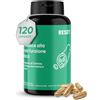 ORBIS RESET Integratore Naturale per Uomo | Integratore per la Regolazione Cardiaca con Bromelina, Curcuminoids e Boswellia Serrata | Favorisce la Circolazione e Riduce l'Infiammazione | 120 Capsule