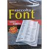 raccolta font 1000 + fonts incluso font browser in italiano pc cd rom business