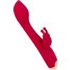 EIS, vibratore, delicato vibratore Rabbit in silicone, 17,5 cm, impermeabile (IPX6), ricaricabile, 10 programmi di vibrazione, materiale delicato sulla pelle