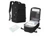 SZSYCN Zaino Sottovuoto con Pompa Ryanair 40x20x25 Bagaglio a Mano Borsa da Viaggio Impermeabile per Laptop Zaino Sottovuoto Viaggio con Porta USB e Scomparto per Scarpe, Nero