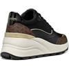 Geox D Spherica Ec13 A, Scarpe da Ginnastica Donna, Nero, 39 EU