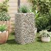 Vidaxl Gabbione Letto Rialzato da Giardino in Acciaio 50x50x100 cm
