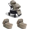 Joie Passeggino Gemellare Joie Signature Versiti™ Con Navicella Ramble XL™ Sandstone