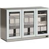Pensile refrigerato porte in vetro - Dim. cm. 135x56,5x85,2H