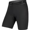 ENDURA Mesh Clickfast II Padded Liner per Donna, Nero, XS