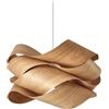 LZF LUZIFER lampada a sospensione LINK SMALL rosone nickel - LK SP NI 21