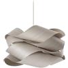 LZF LUZIFER lampada a sospensione LINK SMALL rosone nickel - LK SP NI 29