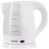 Mesko MS1276 Bollitore Elettrico 1 Litro, Senza Fili, Senza BPA, Teiera Elettrica Piccola Senza Cavo, Spegnimento Automatico, Base 360º, Filtro Anticalcare, Bianco, 1600W