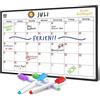 Smart Panda SmartPanda Lavagna Calendario Magnetico Frigorifero - Perfetta Per Pianificare I Pasti, Segnarsi La Lista Della Spesa e Aiutarsi Nello Studio - Mensile - in tedesco