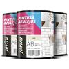 JOVIRA PINTURAS Vernice Per Piastrelle a Base d'acqua. Date un nuovo look alla vostra cucina e al vostro bagno. (3x750 Millilitres, Lino). F-12-3