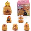KDFSSIPE Blind Box Capybara Figure Series Capybara Casuale Personaggio d'Azione Figura Scatola a Sorpresa Giocattolo d'Arte da Collezione, Blind Boxper Bambini e Adulti Regali di Compleanno Style A