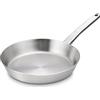 Gerlach 1760 Gerlach G04-0318M-PTBA-01RP-S1S1-01 Prestige - Padella rotonda in acciaio INOX 18/10, per tutti i piani cottura, compresi quelli a induzione