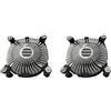Fivetwofive 2PCS CPU Ventola di Raffreddamento del Radiatore Dissipatore di CPU Cooler Cuscinetto Idraulico 2400 RPM per LGA 775 1150 1155 1156 1151