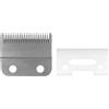AIRERA Set di Lame di Ricambio 2 Fori Professionali #2161, 1 Lama Fissa in Acciaio al Carbonio, 1 Lama Mobile in Ceramica, compatibile con Tagliacapelli Magic Wahl Serie 5 Star(Argento)
