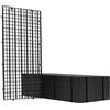 LINLAN 12Pcs 15 x 30 cm(5.9x11.8in) Griglia per Acquario in plastica, divisore per Acquario, per filtrare e Proteggere Il Fondo Fai da Te