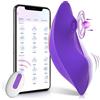 Loolosker Vibratoreper Donna Punto G Squirting Sex-Toys, Vibratori Farfalla succhia clitoride Ovetto Vibrante Telecomando 9 Modalità di Vibrazione & Succhia & APP Control usare Massaggio muscolare-wp43