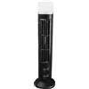 Fockety Ventilatore a Torre, Piccolo Ventilatore da Tavolo Portatile USB Oscillante da 90 Gradi con Luce Notturna, Ventilatore Personale da 13 Pollici Ventilatore da Tavolo Senza Lama
