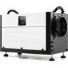 RELAX4LIFE Deumidificatore Commerciale 58,5/73,5 L, Deumidificatore Industriale Professionale con 3 Modalità e Timer 24H per Cantina Magazzino fino a 80/100㎡ (Nero - 73,5 L/giorno)