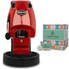 Caffè Stile Macchina da Caffè con 50 Cialde ese 44 mm - Modello Baby Frog Macchinetta a Cialde - Compatta 450W - con Funzione Stand-by e Serbatoio da 1.5L (Rosso)