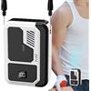 Ruwshuuk Ventaglio Da Cintura, Ventilatore Clip Per Waist Fan, 3 Velocità Di Ventilazione Display Digitale Rinfrescante Per Caldo Ideale Per Campeggio Escursioni