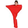 Sensory Owl Calza Sensoriale Per Bambini e Adulti Antistress Autismo ADHD Stimolazione Della Pressione M 125 cm Rosso