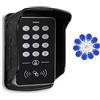 ReaIOKbii Controller RFID di prossimità della tastiera di accesso autonomo per sistema di controllo accessi a porta singola, supporta 1000 utenti, con copertura antipioggia, 10 lettori RFID 125KHz