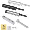 CHAOTEMAI 3 Pezzi Serratura Porta Calamite Push to Open Door Latch Fermaporta Magnetico Pistoni per Ante Cucina Push Pull per Ante Magnetiche per Armadietti Spingere Aprire la Porta Chiusura Push