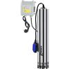 Ribimex PRPVC1102/65F - Pompa sommersa per pozzi - 1100W - Acque chiare