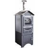 AgriEuro Premium Forno a legna da esterno Minimus 50 EXT INOX - Ventilato