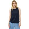 Cecil B323540 Top con Struttura a Coste, Urban Navy Blue, L Donna